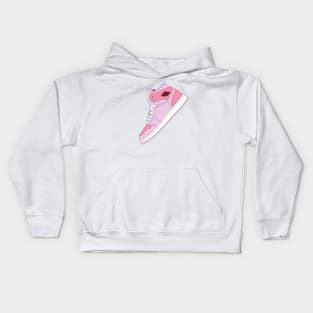 Pink sneaker Kids Hoodie